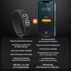 PULSE. Bracelet réveil vibrant